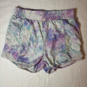 Shosho Pastel Tie-Dye Shorts